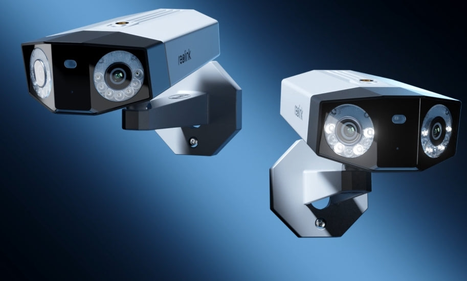 3-in-1 16MP UHD Lens PoE Camera with 180° Panoramic View