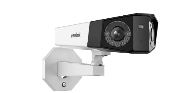3-in-1 16MP UHD Lens PoE Camera with 180° Panoramic View