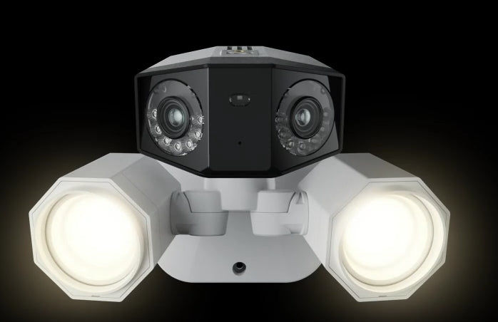 2-in-1 - Duo 4K Floodlight Camera -Closer to Reality