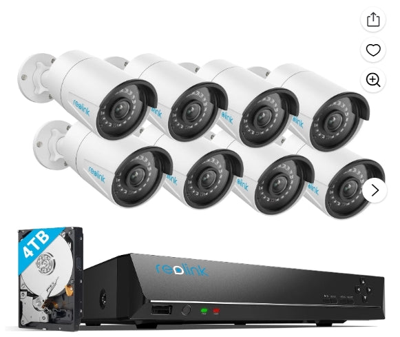 Reolink 16CH 5MP PoE Security Camera System