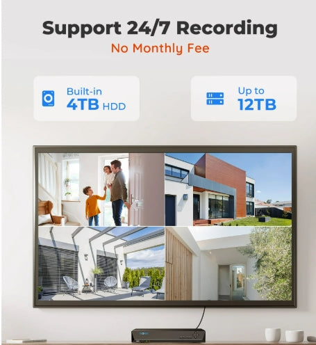Reolink 16CH 5MP PoE Security Camera System