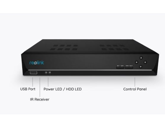 Reolink RLN8-410 8-Channel PoE NVR Only - 2TB Hard Drive