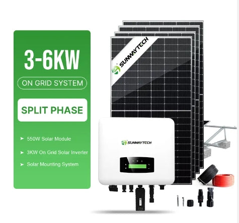 3000w -6000w (up to 6kw) Portable Solar Power Station