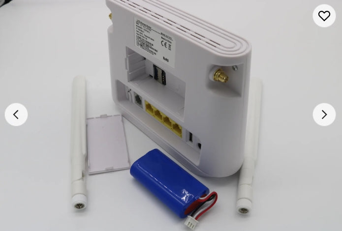 4GLTE SIM 5-Port Router with Battery