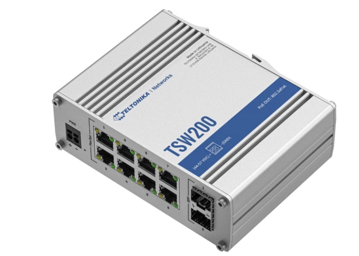 8-Port Industrial GigabitEthernet Switch