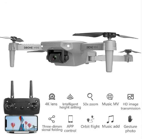 Kids Foldable Dual Camera 4K Drone