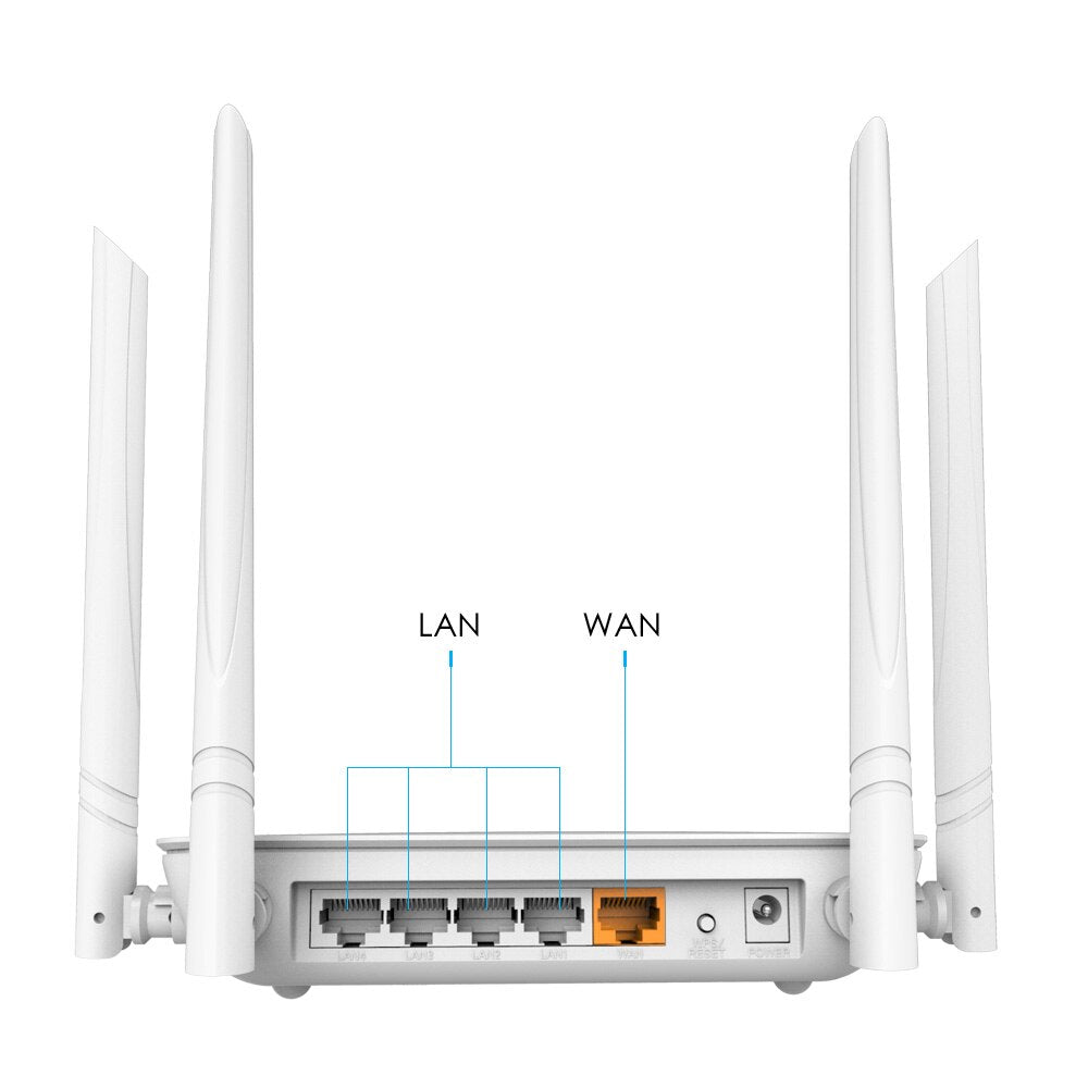 AC1200 High Power Dual Band Wireless Router