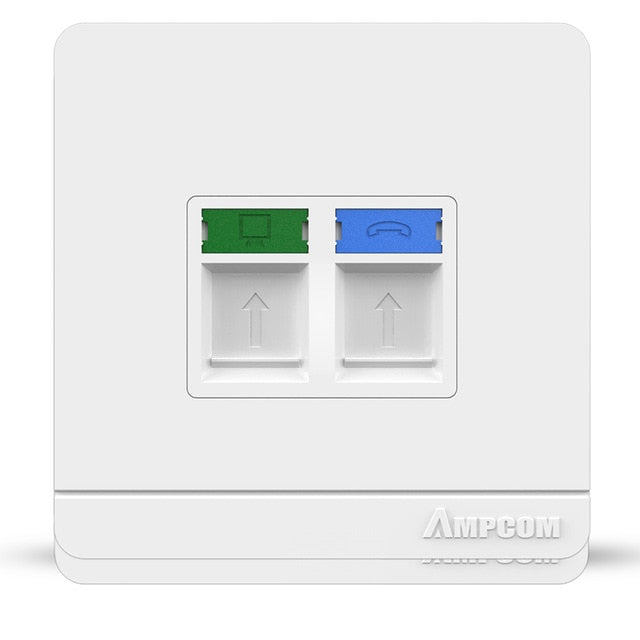 RJ45 Faceplate /Wall Socket Wall-plate