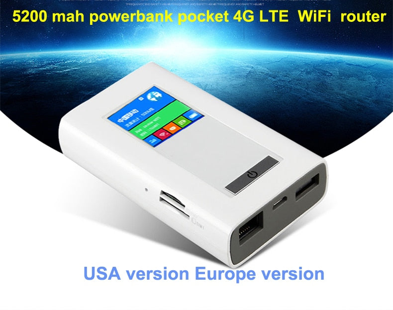 4G LTE Dual-Sim Hotspot with RJ45 port