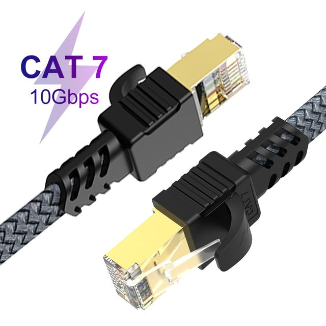 Cat7 Ethernet /LAN Cable/ RJ45 Network Patch Cable