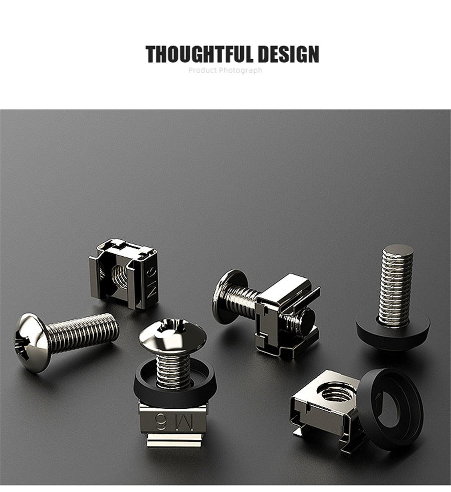 M6 x 16mm Rack Mount Cage Nuts