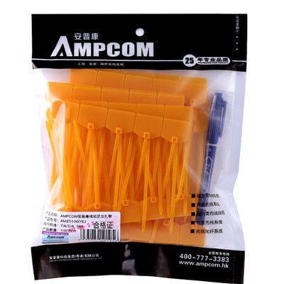 Nylon Zip Ties Cable Label Mark Tags